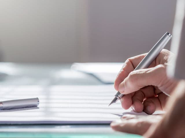 Professional document signing